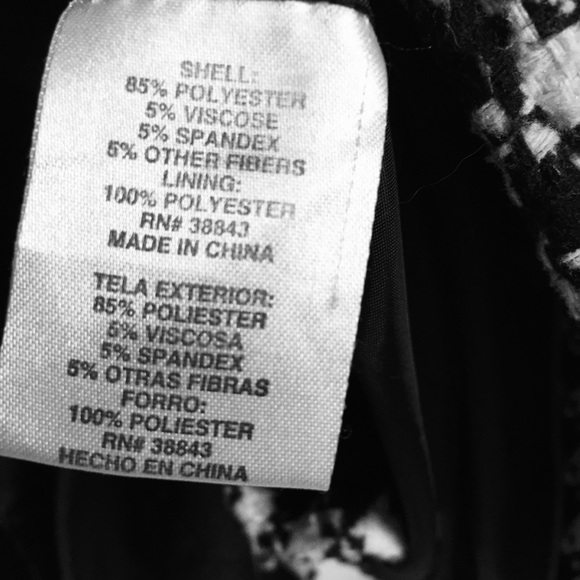 Rothschild girls size 16 coat black and white - Picture 4 of 15